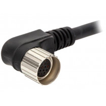 120094-5009; Connector: M23; plug; PIN: 19(3+16); female; cables; angled 90°; 6A; MOLEX