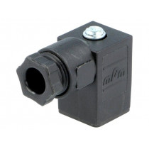 121023-0467; Connector: valve connector; plug; form C; 9.4mm; female; PIN: 4; MOLEX 121023-0467; Connector: valve connector; plug; form C; 9.4mm; female; PIN: 4; MOLEX