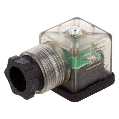 121064-0646; Connector: valve connector; plug; form A; 18mm; female; PIN: 3; mPm; MOLEX