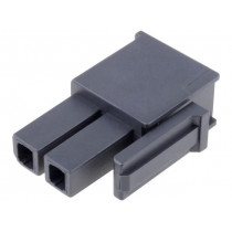 170001-0102; Plug; wire-board; female; Mega-Fit; 5.7mm; PIN: 2; Layout: 2x1; 23A; MOLEX