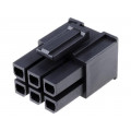 170001-0106; Plug; wire-board; female; Mega-Fit; 5.7mm; PIN: 6; Layout: 2x3; 23A; MOLEX 170001-0106; Plug; wire-board; female; Mega-Fit; 5.7mm; PIN: 6; Layout: 2x3; 23A; MOLEX