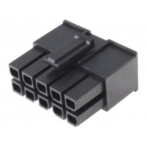171692-0110; Plug; wire-board; female; Mega-Fit; 5.7mm; PIN: 10; Layout: 2x5; 23A; MOLEX