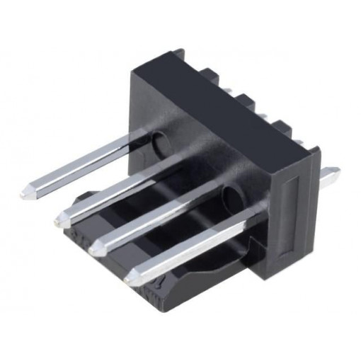 171856-0004; Socket; wire-board; male; KK 254; 2.54mm; PIN: 4; THT; tinned; MOLEX