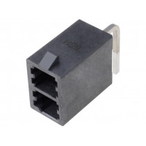 172064-0002; Socket; wire-board; male; Mega-Fit; 5.7mm; PIN: 2; Layout: 2x1; 23A; MOLEX