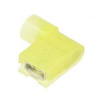 19007-0040; Terminal: flat; 6.35mm; 0.8mm; female; 3.3÷5mm2; crimped; insulated; MOLEX