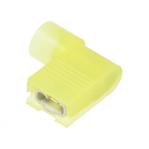 19007-0040; Terminal: flat; 6.35mm; 0.8mm; female; 3.3÷5mm2; crimped; insulated; MOLEX
