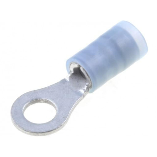 19324-0008; Ring terminal; M4; 1÷2.5mm2; insulated; tinned; copper; -55÷105°C; MOLEX