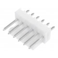 22-23-2061; Socket; wire-board; male; KK 254; 2.54mm; PIN: 6; THT; tinned; MOLEX