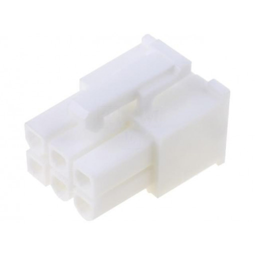 39-01-2065; Plug; wire-wire/PCB; female; Mini-Fit Jr; 4.2mm; PIN: 6; for cable; MOLEX