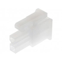 39-01-3022; Plug; wire-wire/PCB; female; Mini-Fit Jr; 4.2mm; PIN: 2; for cable; MOLEX