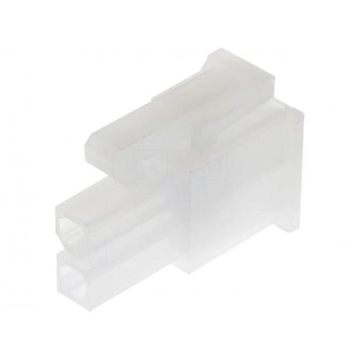 39-01-3022; Plug; wire-wire/PCB; female; Mini-Fit Jr; 4.2mm; PIN: 2; for cable; MOLEX