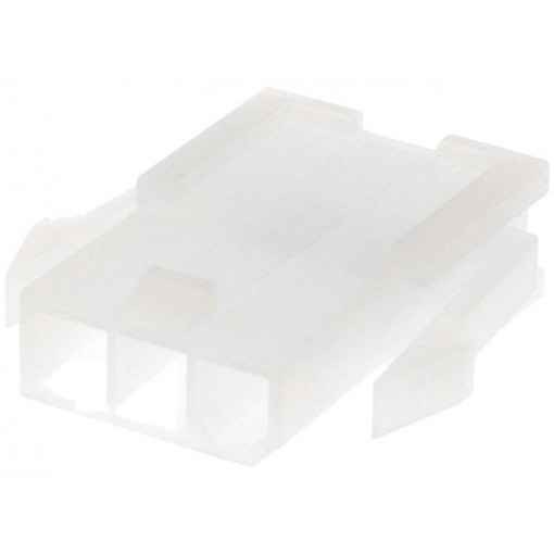 39-01-4032; Plug; wire-wire; male; Mini-Fit Jr; 4.2mm; PIN: 3; w/o contacts; MOLEX