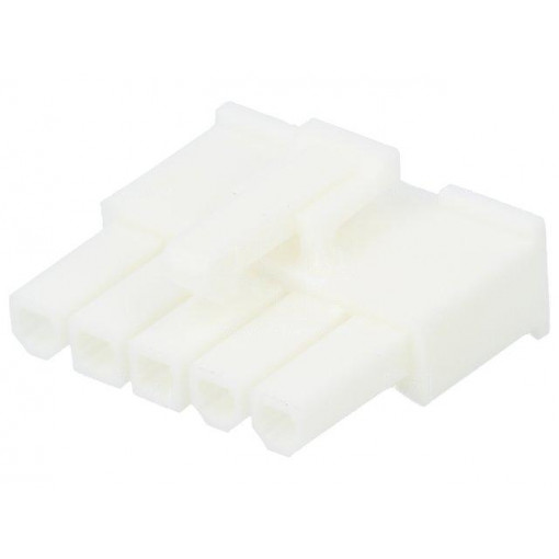 39-01-4051; Plug; wire-wire/PCB; female; Mini-Fit Jr; 4.2mm; PIN: 5; for cable; MOLEX