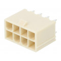 39-28-8080; Socket; wire-board; male; Mini-Fit Jr; 4.2mm; PIN: 8; THT; PCB snap; MOLEX 39-28-8080; Socket; wire-board; male; Mini-Fit Jr; 4.2mm; PIN: 8; THT; PCB snap; MOLEX