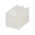 39-29-0043; Socket; wire-board; male; Mini-Fit Jr; 4.2mm; PIN: 4; THT; PCB snap; MOLEX 39-29-0043; Socket; wire-board; male; Mini-Fit Jr; 4.2mm; PIN: 4; THT; PCB snap; MOLEX