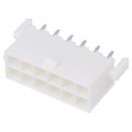 39-29-9127; Socket; wire-board; male; Mini-Fit Jr; 4.2mm; PIN: 12; THT; PCB snap; MOLEX 39-29-9127; Socket; wire-board; male; Mini-Fit Jr; 4.2mm; PIN: 12; THT; PCB snap; MOLEX