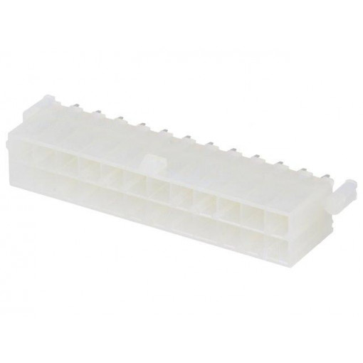 39-29-9242; Socket; wire-board; male; Mini-Fit Jr; 4.2mm; PIN: 24; THT; PCB snap; MOLEX