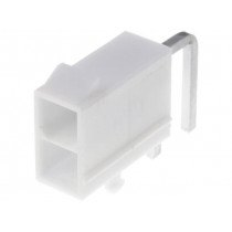 39-30-0020; Socket; wire-board; male; Mini-Fit Jr; 4.2mm; PIN: 2; THT; PCB snap; MOLEX