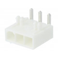 39-30-3036; Socket; wire-board; male; Mini-Fit Jr; 4.2mm; PIN: 3; THT; PCB snap; MOLEX 39-30-3036; Socket; wire-board; male; Mini-Fit Jr; 4.2mm; PIN: 3; THT; PCB snap; MOLEX