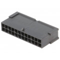 43020-2401; Plug; wire-wire; male; Micro-Fit 3.0; 3mm; PIN: 24; w/o contacts; MOLEX 43020-2401; Plug; wire-wire; male; Micro-Fit 3.0; 3mm; PIN: 24; w/o contacts; MOLEX