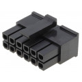 43025-1200; Plug; wire-board; female; Micro-Fit 3.0; 3mm; PIN: 12; w/o contacts; MOLEX 43025-1200; Plug; wire-board; female; Micro-Fit 3.0; 3mm; PIN: 12; w/o contacts; MOLEX
