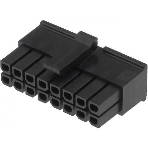 43025-1400; Plug; wire-board; female; Micro-Fit 3.0; 3mm; PIN: 14; w/o contacts; MOLEX 43025-1400; Plug; wire-board; female; Micro-Fit 3.0; 3mm; PIN: 14; w/o contacts; MOLEX