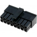 43025-1600; Plug; wire-board; female; Micro-Fit 3.0; 3mm; PIN: 16; w/o contacts; MOLEX 43025-1600; Plug; wire-board; female; Micro-Fit 3.0; 3mm; PIN: 16; w/o contacts; MOLEX