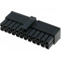 43025-2400; Plug; wire-board; female; Micro-Fit 3.0; 3mm; PIN: 24; w/o contacts; MOLEX 43025-2400; Plug; wire-board; female; Micro-Fit 3.0; 3mm; PIN: 24; w/o contacts; MOLEX