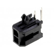 43045-0200; Socket; wire-board; male; Micro-Fit 3.0; 3mm; PIN: 2; THT; 5A; tinned; MOLEX