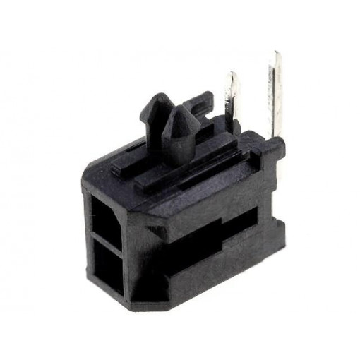 43045-0200; Socket; wire-board; male; Micro-Fit 3.0; 3mm; PIN: 2; THT; 5A; tinned; MOLEX