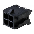43045-0412; Socket; wire-board; male; Micro-Fit 3.0; 3mm; PIN: 4; THT; 5A; tinned; MOLEX