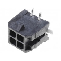 43045-0418; Socket; wire-board; male; Micro-Fit 3.0; 3mm; PIN: 4; SMT; 5A; tinned; MOLEX