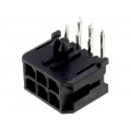 43045-0600; Socket; wire-board; male; Micro-Fit 3.0; 3mm; PIN: 6; THT; 5A; tinned; MOLEX