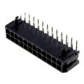 43045-2400; Socket; wire-board; male; Micro-Fit 3.0; 3mm; PIN: 24; THT; 5A; 600V; MOLEX 43045-2400; Socket; wire-board; male; Micro-Fit 3.0; 3mm; PIN: 24; THT; 5A; 600V; MOLEX