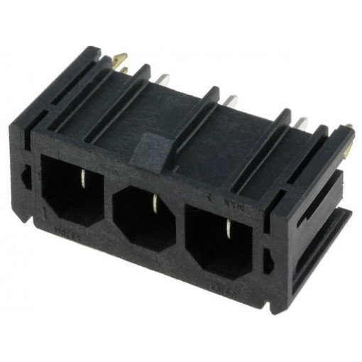 43160-2103; Connector: wire-board; SABRE; socket; male; PIN: 3; tinned; 18A; THT; MOLEX