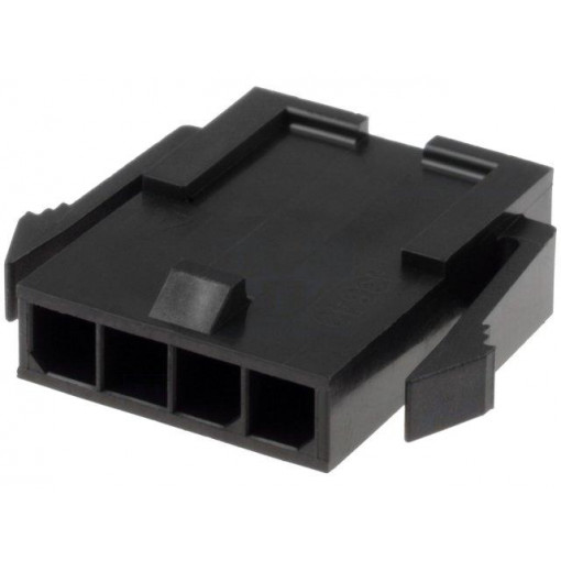 43640-0400; Plug; wire-wire; male; Micro-Fit 3.0; 3mm; PIN: 4; w/o contacts; MOLEX