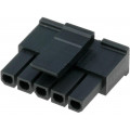 43645-0500; Plug; wire-board; female; Micro-Fit 3.0; 3mm; PIN: 5; w/o contacts; MOLEX 43645-0500; Plug; wire-board; female; Micro-Fit 3.0; 3mm; PIN: 5; w/o contacts; MOLEX