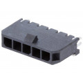 43650-0518; Socket; wire-board; male; Micro-Fit 3.0; 3mm; PIN: 5; THT; 5A; tinned; MOLEX