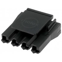 44441-2004; Connector: wire-board; SABRE; plug; female; PIN: 4; w/o contacts; MOLEX