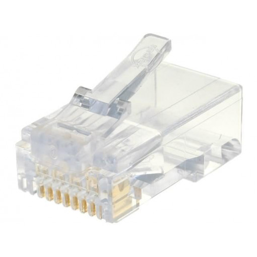 44915-0001; Plug; RJ45; 44915; PIN: 8; Cat: 6; with conductor guide; gold-plated; MOLEX