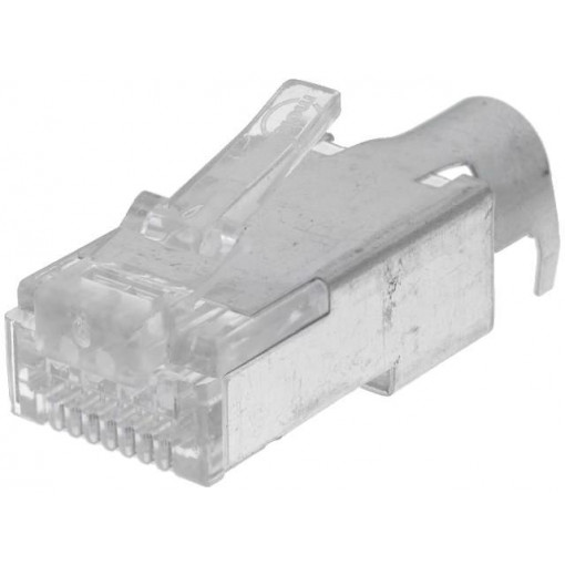 44915-0021; Plug; RJ45; 44915; PIN: 8; Cat: 6; shielded,with conductor guide; MOLEX