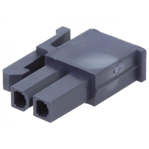 46992-0210; Plug; wire-wire/PCB; female; Mini-Fit Jr; 4.2mm; PIN: 2; for cable; MOLEX