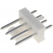47053-1000; Socket; wire-board; male; KK 254; 2.54mm; PIN: 4; THT; 4A; tinned; MOLEX