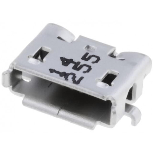 47589-0001; Socket; USB AB micro; on PCBs; SMT; PIN: 5; horizontal; gold-plated; MOLEX