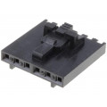 70066-0180; Plug; wire-wire/PCB; female; SL; 2.54mm; PIN: 6; w/o contacts; MOLEX