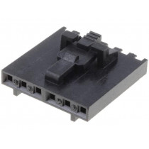 70066-0180; Plug; wire-wire/PCB; female; SL; 2.54mm; PIN: 6; w/o contacts; MOLEX