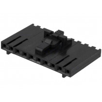70066-0184; Plug; wire-wire/PCB; female; SL; 2.54mm; PIN: 10; w/o contacts; MOLEX