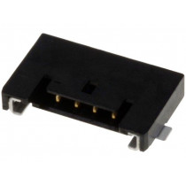 503763-0491; Socket; wire-board; male; Pico-Lock; 1mm; PIN: 4; SMT; on PCBs; 1.5A; MOLEX 503763-0491; Socket; wire-board; male; Pico-Lock; 1mm; PIN: 4; SMT; on PCBs; 1.5A; MOLEX