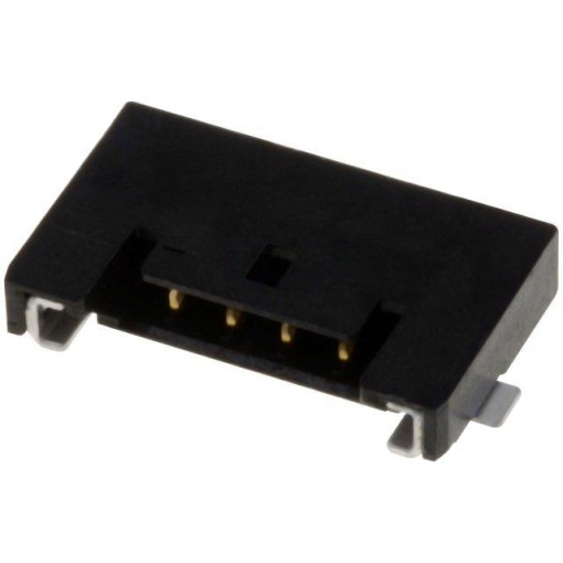 503763-0491; Socket; wire-board; male; Pico-Lock; 1mm; PIN: 4; SMT; on PCBs; 1.5A; MOLEX 503763-0491; Socket; wire-board; male; Pico-Lock; 1mm; PIN: 4; SMT; on PCBs; 1.5A; MOLEX
