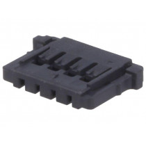 504051-0401; Plug; wire-board; female; Pico-Lock; 1.5mm; PIN: 4; w/o contacts; MOLEX 504051-0401; Plug; wire-board; female; Pico-Lock; 1.5mm; PIN: 4; w/o contacts; MOLEX